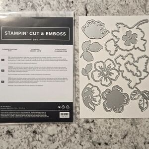 New Stampin' Up! Cut & Emboss Summer Shadows Dies